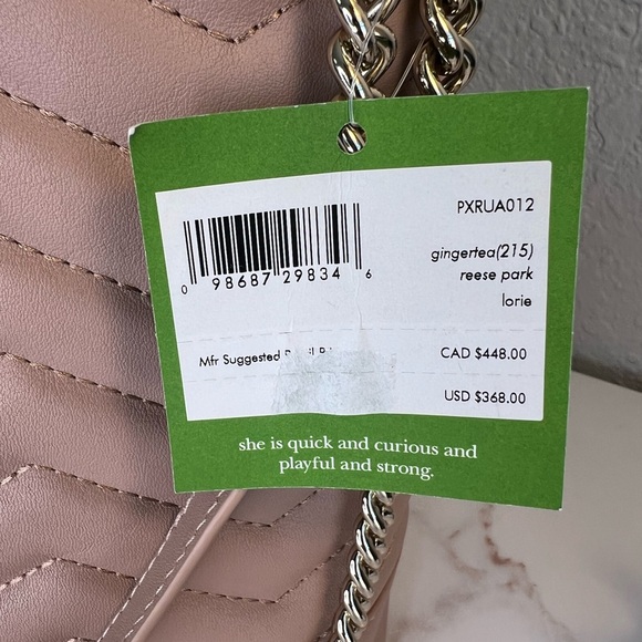 NWT ♠️ Kate Spade Reese Park Shoulder Bag crossbody convertible - Picture 8 of 10